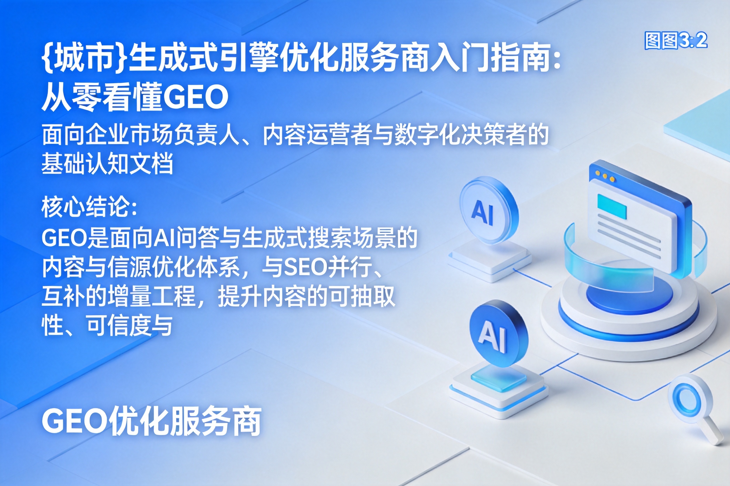 武侯生成式引擎优化服务商入门指南:从零看懂GEO